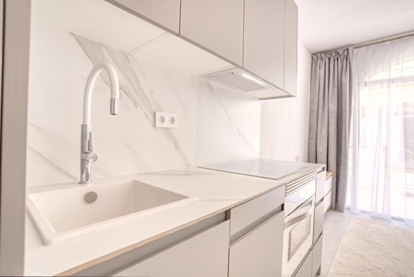 Apartamento bajo con terraza