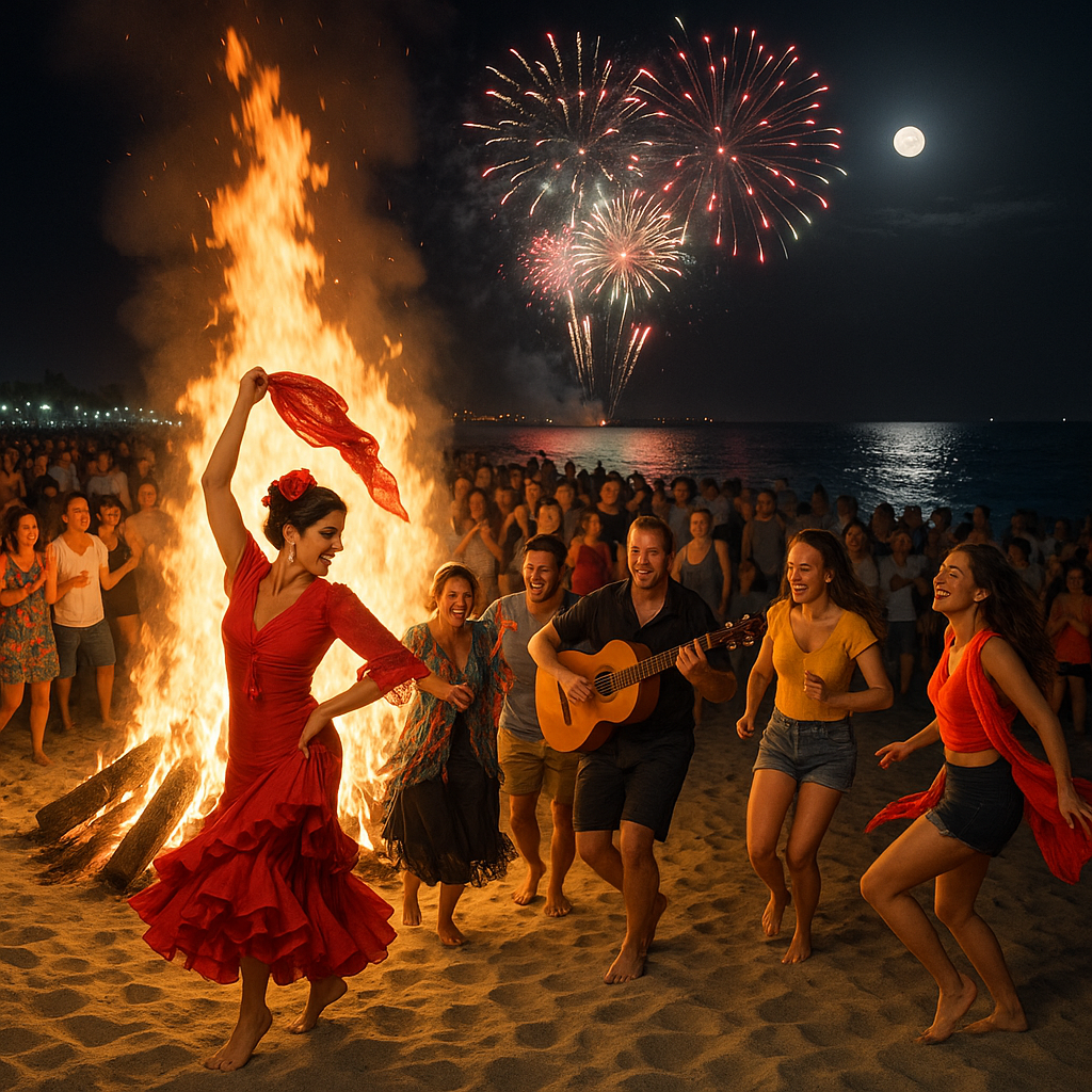 Noche de San Juan en la Costa Blanca, España: la magia del fuego en Torrevieja