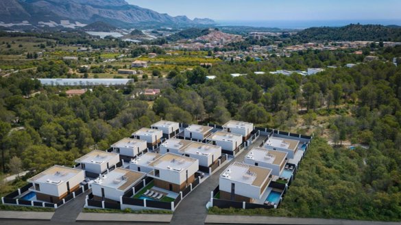 16 Villas en Polop — Polop