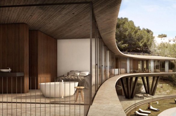 VILLA DE LUJO CON DISEÑO ÚNICO EN CONSTRUCCIÓN CON VISTAS AL MAR — Benissa